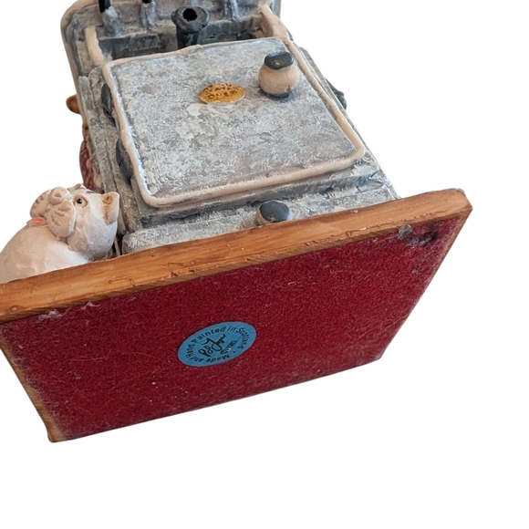 Vintage Colour Box Cats Gas Stove by Peter Fagan – 1983 Hand painted In Scotland - Picture 3 of 15